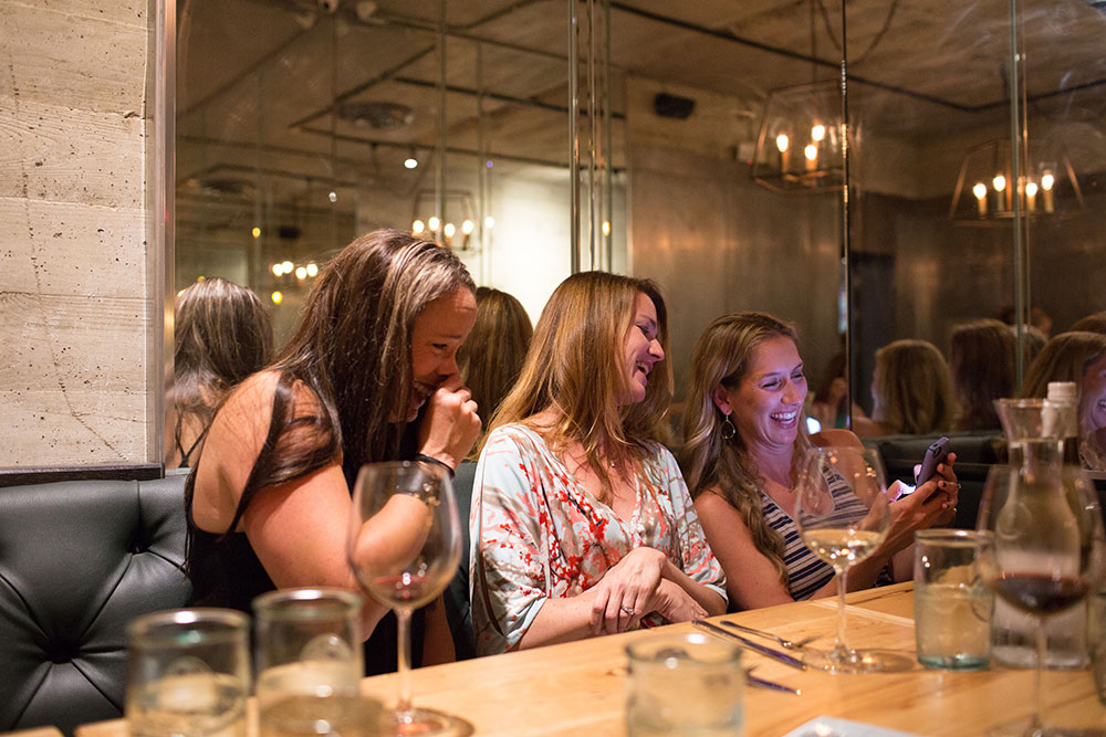 girls night out at The Vault on a Savannah Staycation