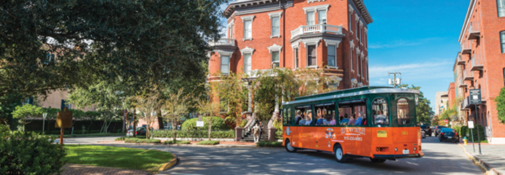 Discount tickets for trolley, museum, and walking tours in Savannah, GA