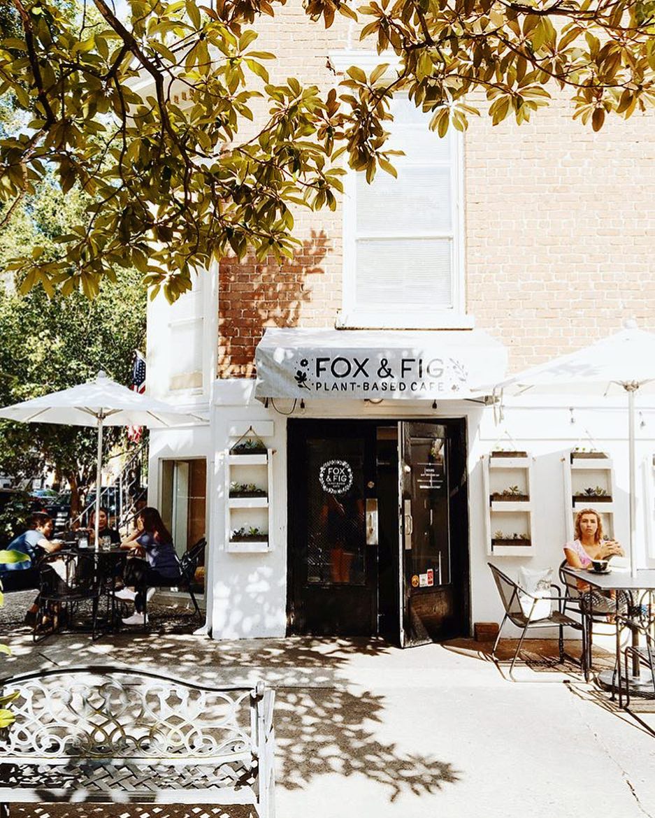 Lucky Savannah Outdoor Seating Restaurants Bars Fox & Fig Cafe