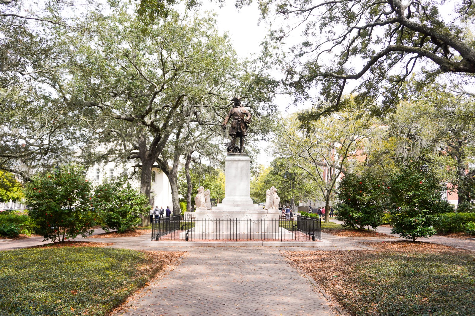 Chippewa Square in Savannah, GA