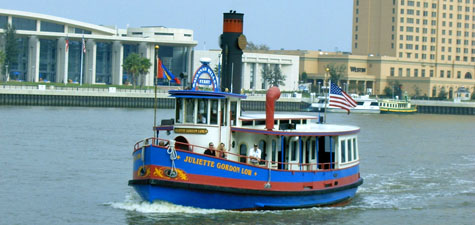 Ferry Ride to Hutchinson Island in Savannah, GA