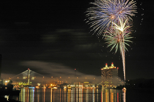 Lucky Savannah Things to Do for Independence Day Fireworks