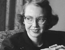 Flannery O'Connor Portrait by Georgia Humanities